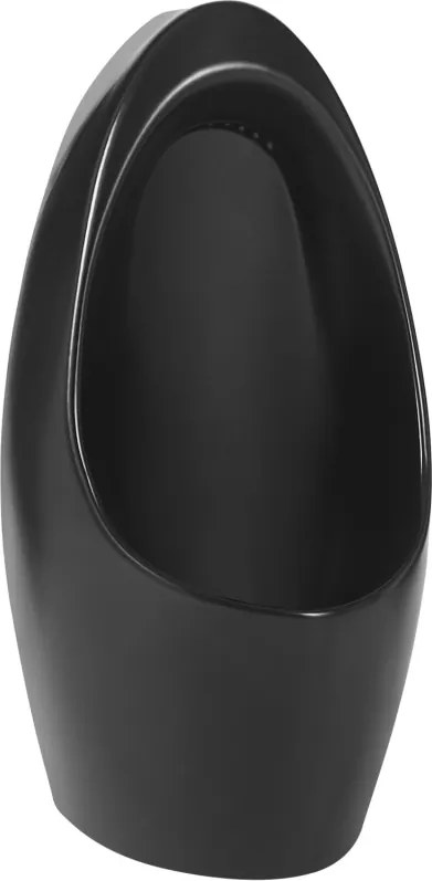 Mexen Lucas urinoir hangend, zwart mat - 37027070