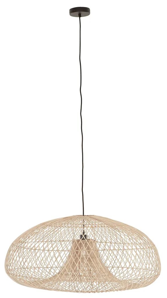 Must Living Cala Salada Rieten Hanglamp Naturel Large 80 Cm