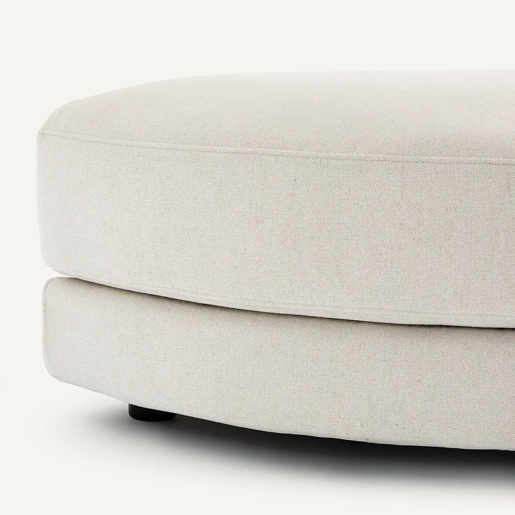 Modulaire voetensteun in gemêleerd canvas, TIBERIO