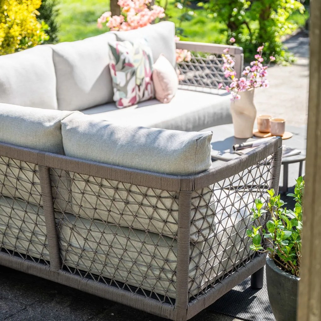 Garden Impressions Oliver loungeset 4-delig - donker grijs