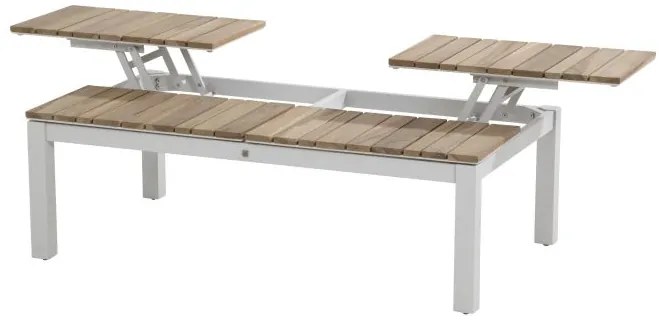 4 Seasons Outdoor | Forio coffee table 120x75x40 cm frost grey  Loungetafel    houtkleur weerbestendig