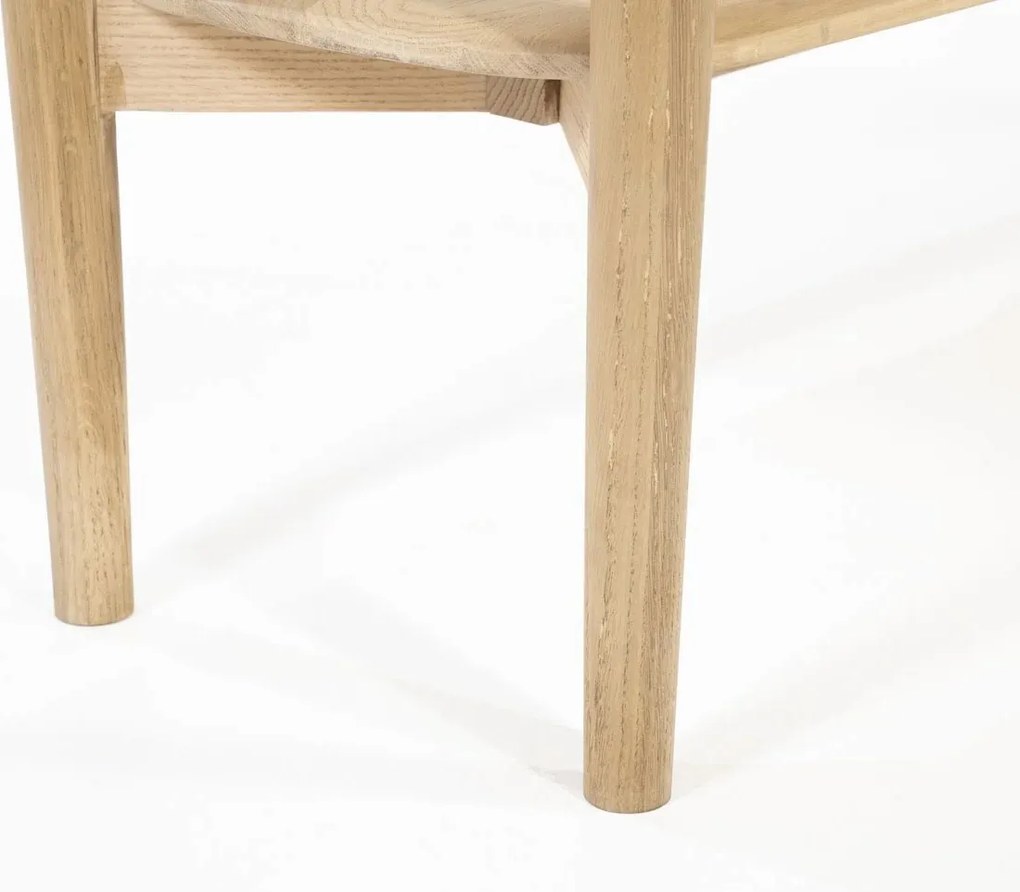 Design Wandtafel Licht Eiken Hout - 130 X 40cm.