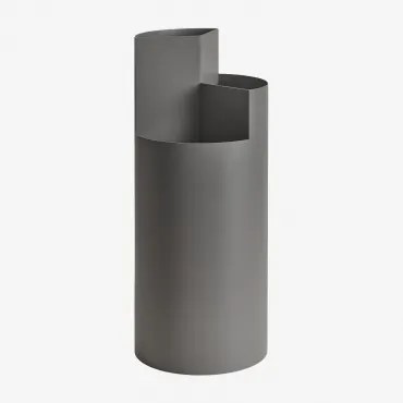 Giovanni Stalen Paraplubak Grijs – Grafiet - Sklum