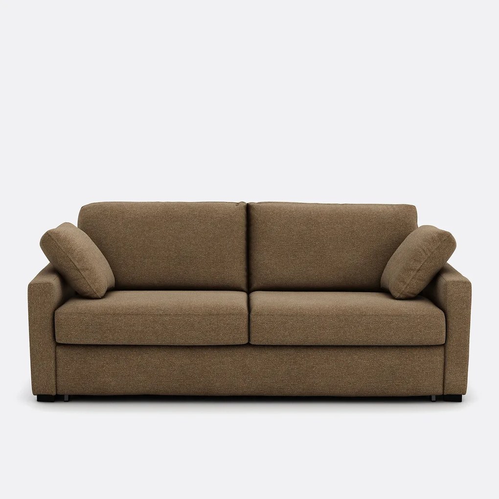 Slaapbank van gemêleerde structuurstof, Comfort Bultex®, Timor