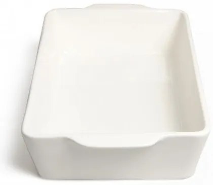 Ovenschaal wit, porselein, 33 cm