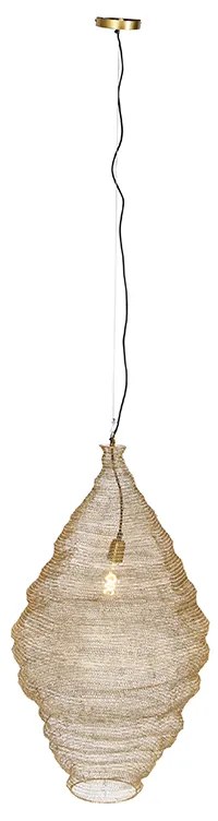 Oosterse hanglamp goud 90 cm - Nidum