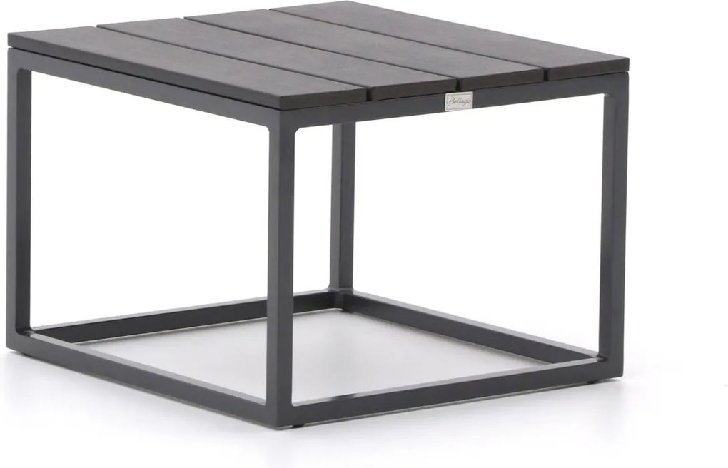 Bijzettafel tuin Bellagio  | Rechthoekig  | Tuintafel Polywood | 50x46cm | Kees Smit Tuinmeubelen