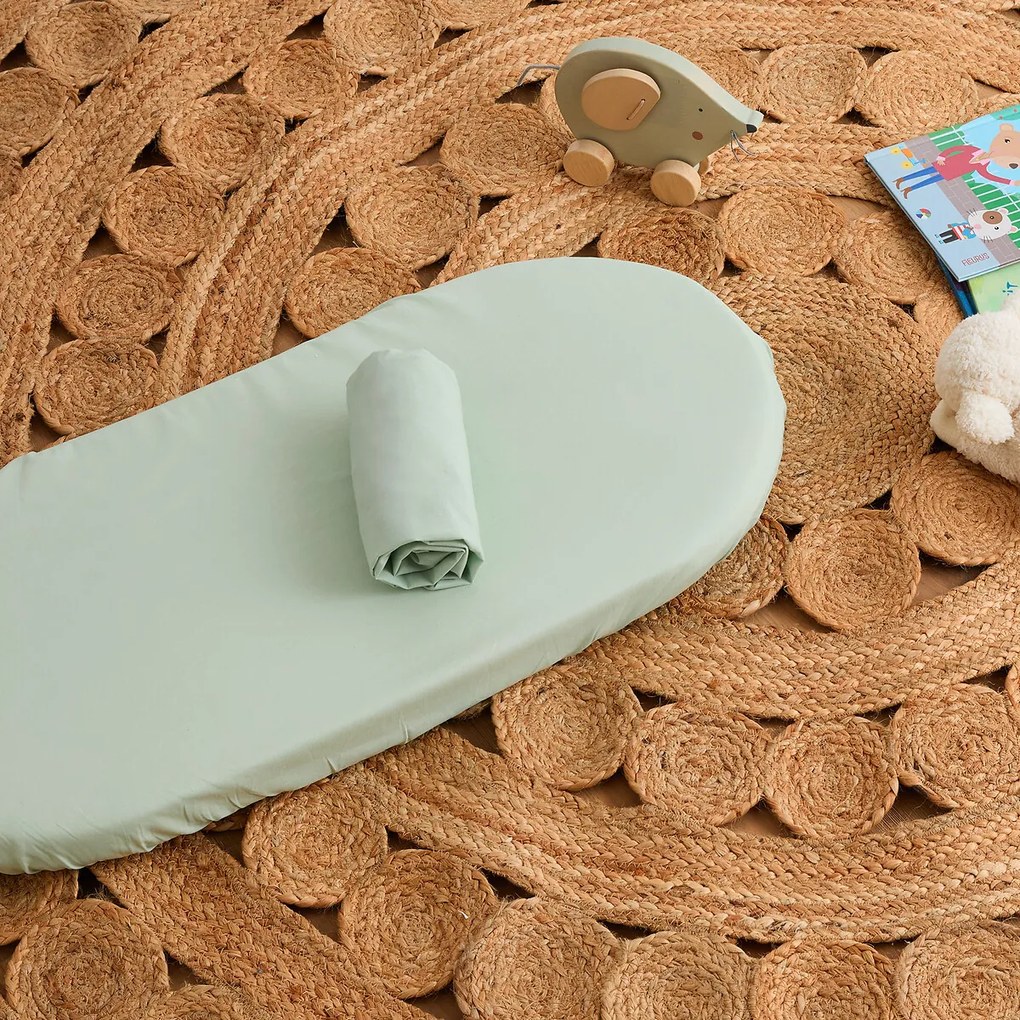 Set van 2 katoenen hoeslakens babywieg, Scenario