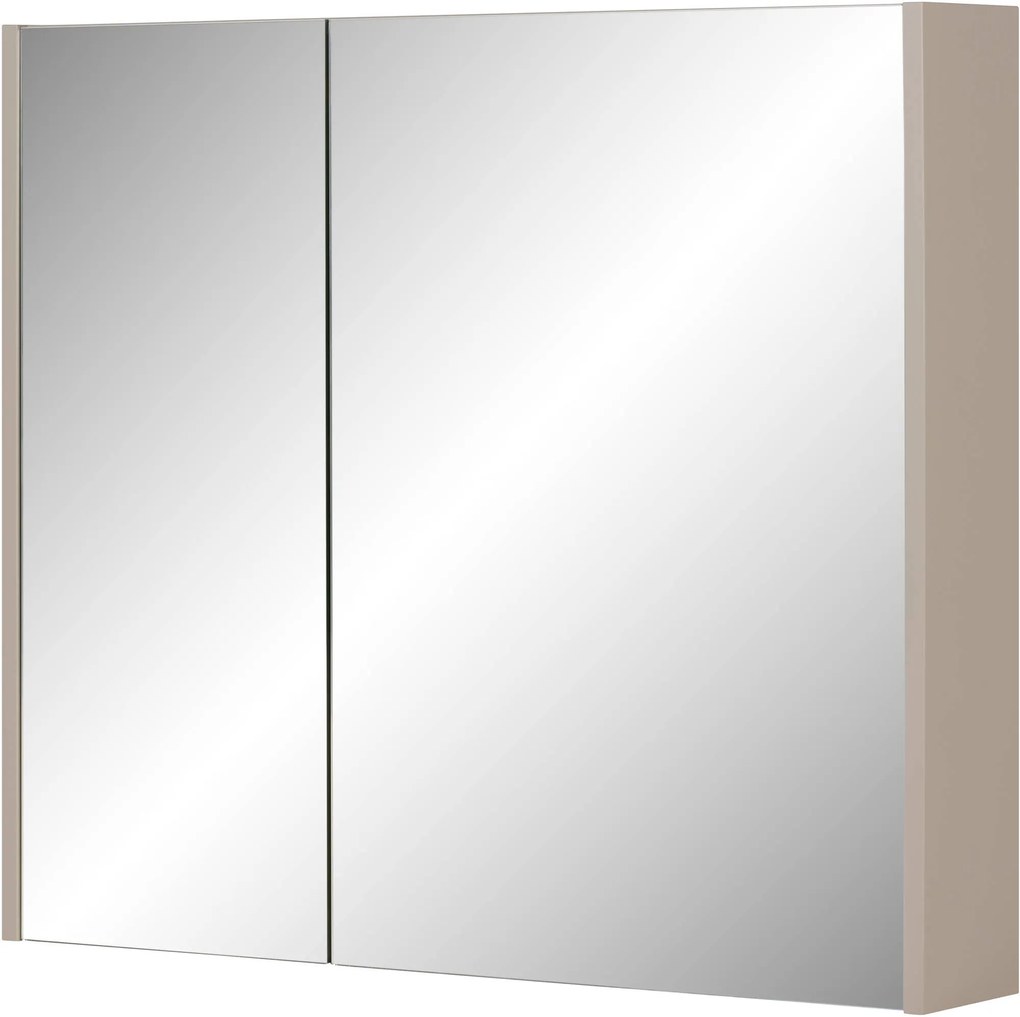 Saqu spiegelkast 80x14x70cm mat greige