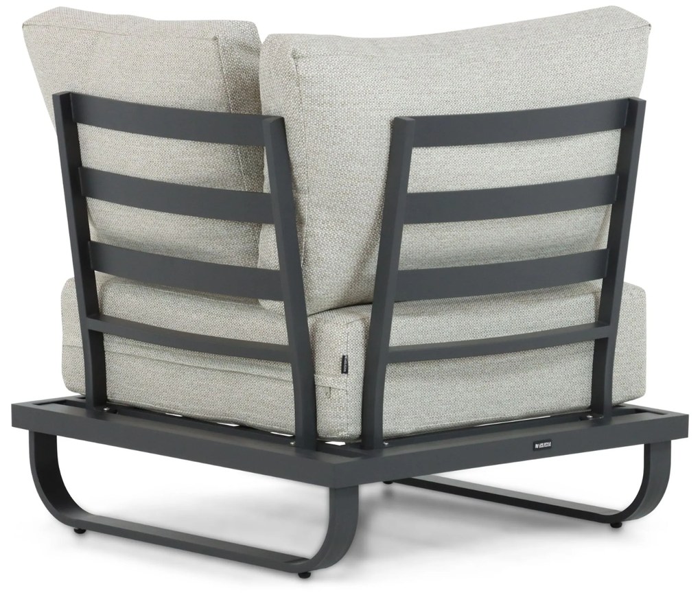 Hoek loungeset 6 personen Aluminium Grijs Lifestyle Garden Furniture Venice