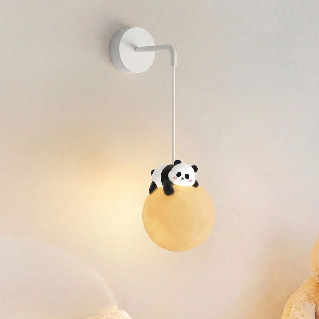 WANDLAMP WANDAPPLIQUE PANDA G163-1W