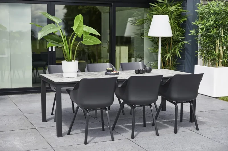 Hartman Sophie Element dining armstoel - Xerix- Alu poot