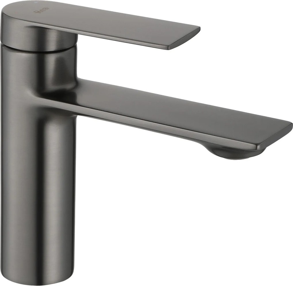 Wastafelkraan Rea Storm Titanium Low