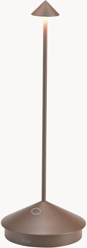 Dimbare kleine mobiele LED tafellamp Pina Pro