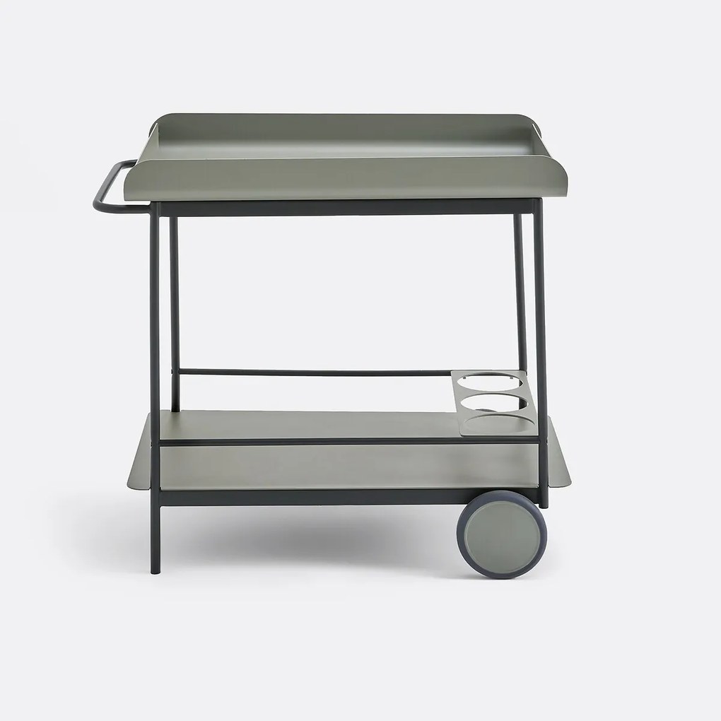 Metalen trolley op wielen, FLEURY