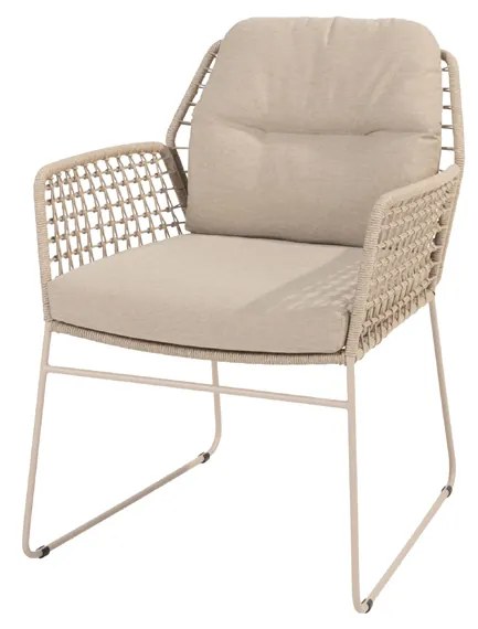 Taste by 4 Seasons Albano dining chair latte SALE      taupe weerbestendig