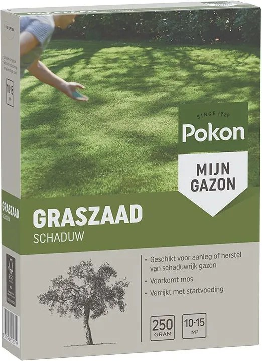 Pokon graszaad 0,25 kg tot 15 m² – schaduw