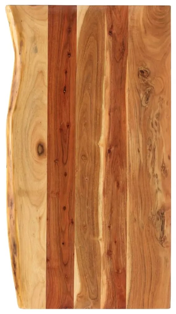 vidaXL Wastafelblad 100x52x3,8 cm massief acaciahout