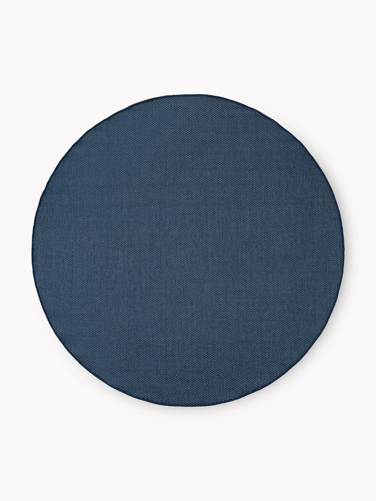 Rond dubbelzijdig indoor & outdoor vloerkleed Whitby