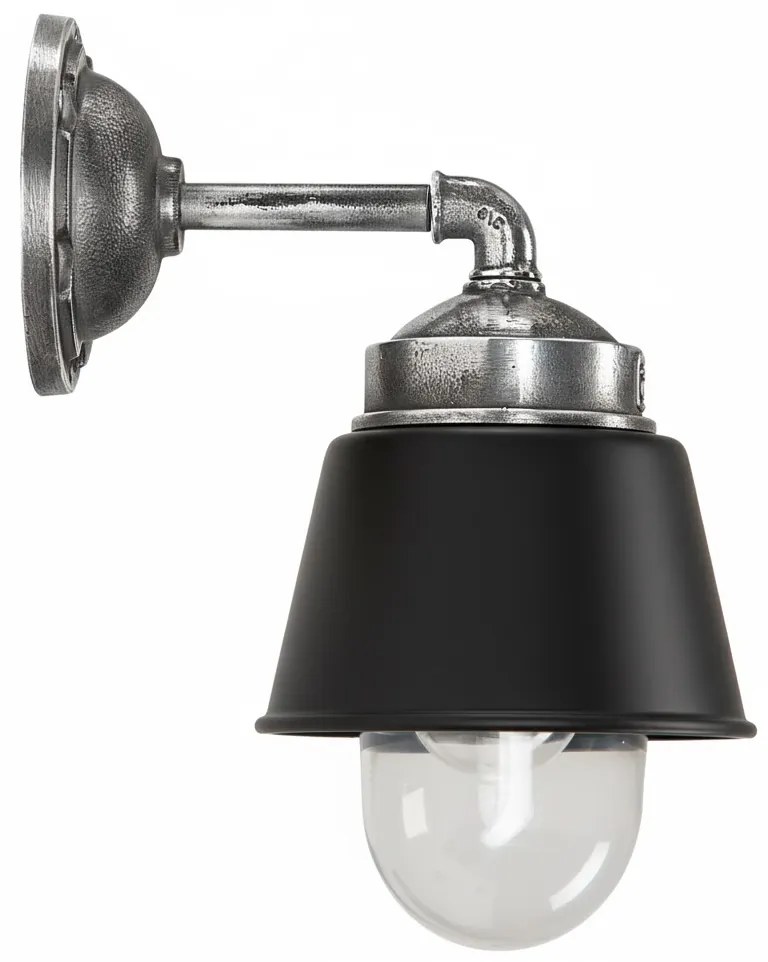 Kostas 90 Muurlamp Zwart