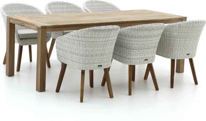 Intenso Tropea/ROUGH-S 220cm dining tuinset 7-delig - Laagste prijsgarantie!
