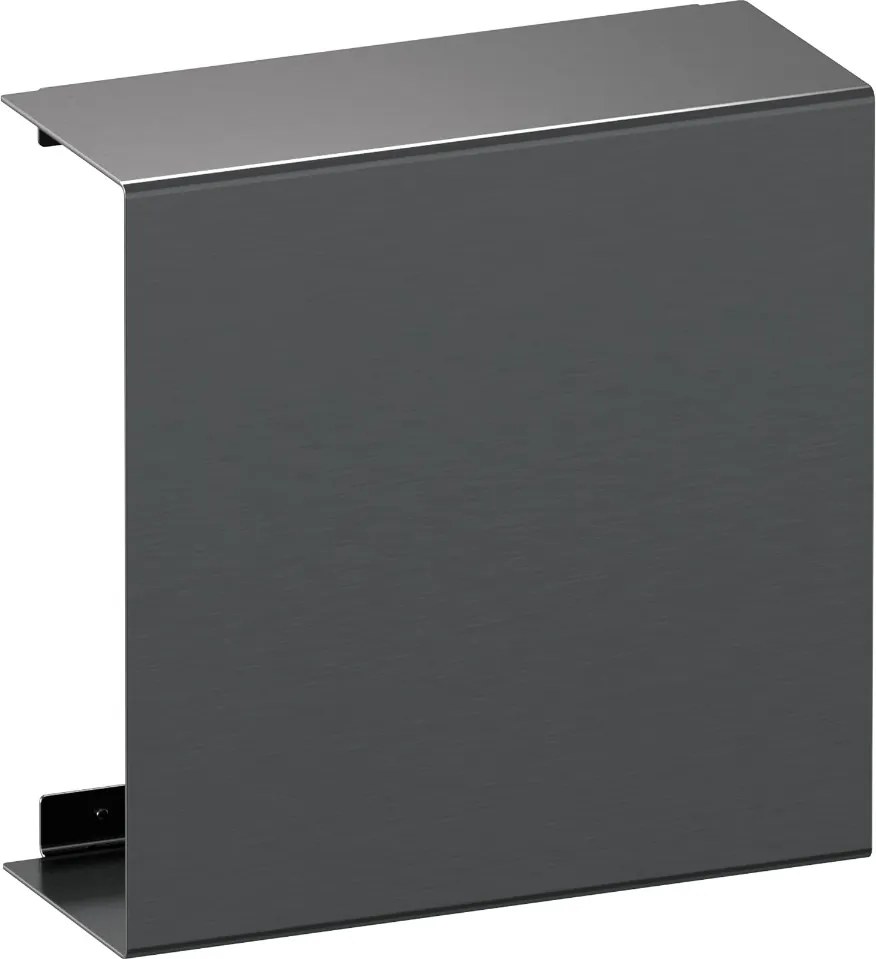 Brauer Gunmetal Edition opbouwnis met verborgen opbergruimte gunmetal geborsteld PVD