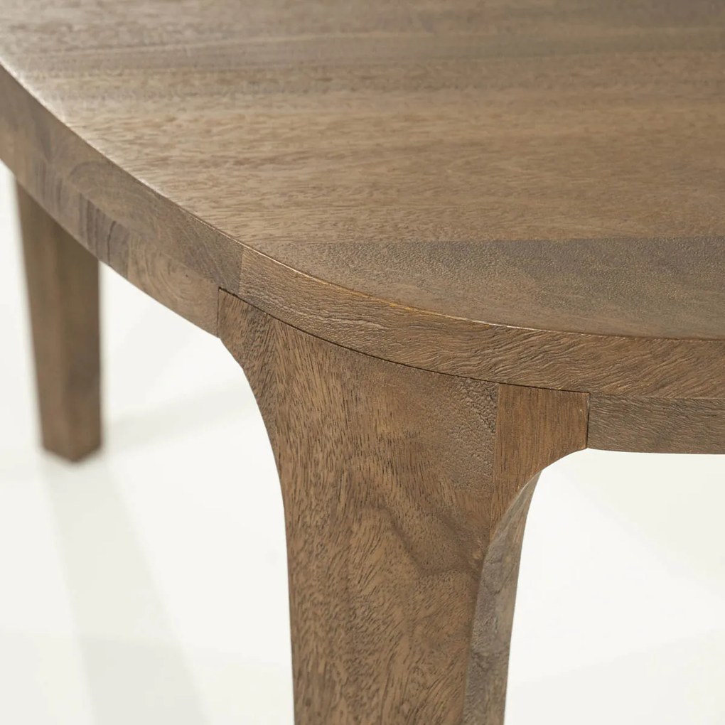Eleonora Taylor Unieke Eettafel Hout Organisch 240 Cm - 240 X 110cm.