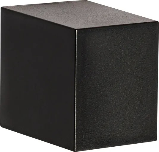 Smart buiten wandlamp zwart IP65 incl. Wifi GU10 50mm - Baleno