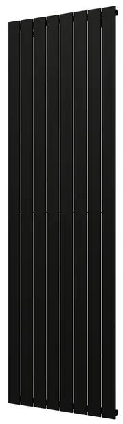 Plieger Cavallino Retto designradiator verticaal enkel middenaansluiting 2000x602mm 1332W mat zwart 7250323