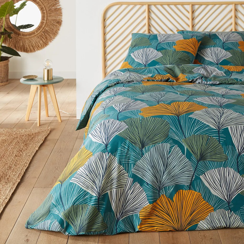 Bedset in katoen, rechthoekig kussensloop, Alix