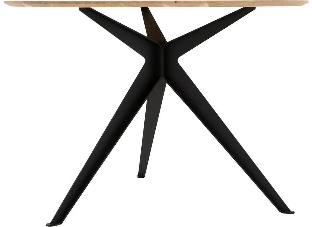 Goossens Excellent Eettafel Kopenhagen, Rond 110 x 110 cm