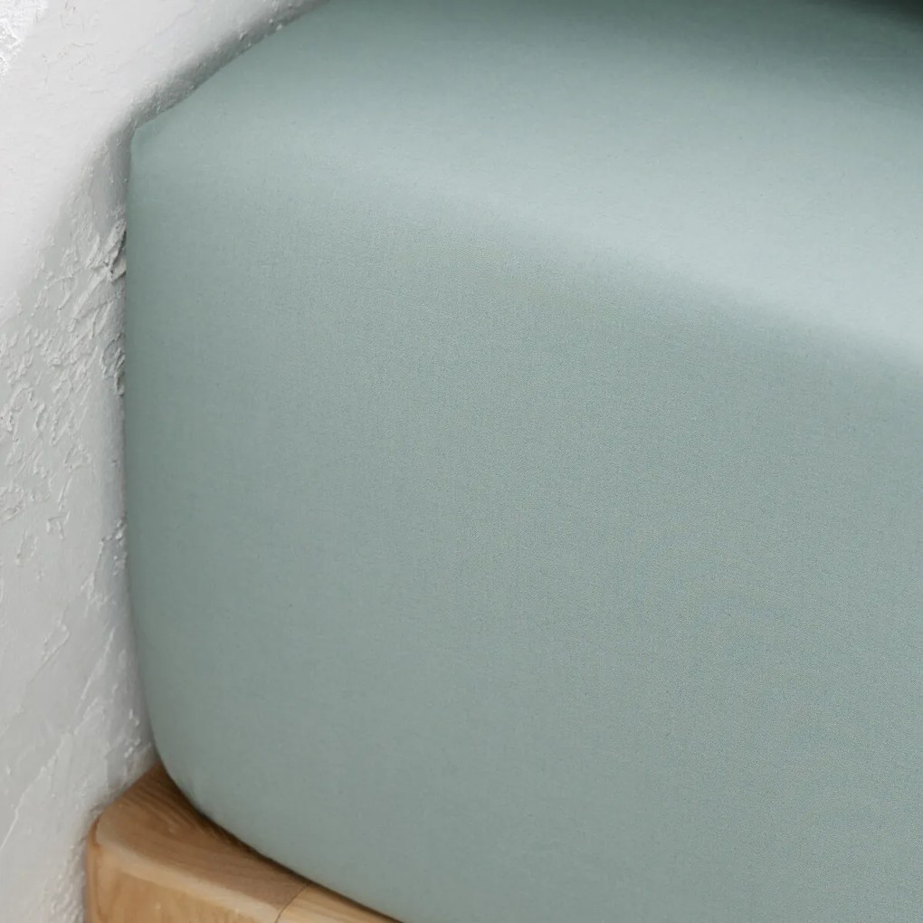 Hoeslaken in  perkalkatoen, omslag 40 cm, Scenario