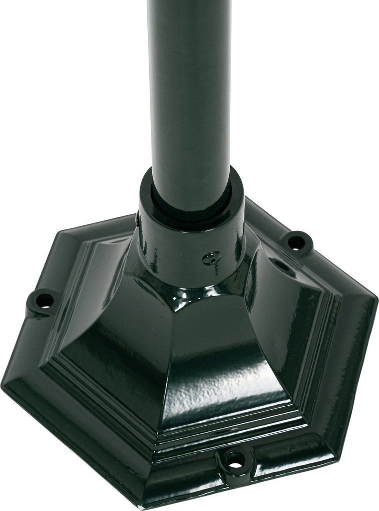 Klassieke staande buitenlamp donker groen 125 cm IP44 - New Orleans