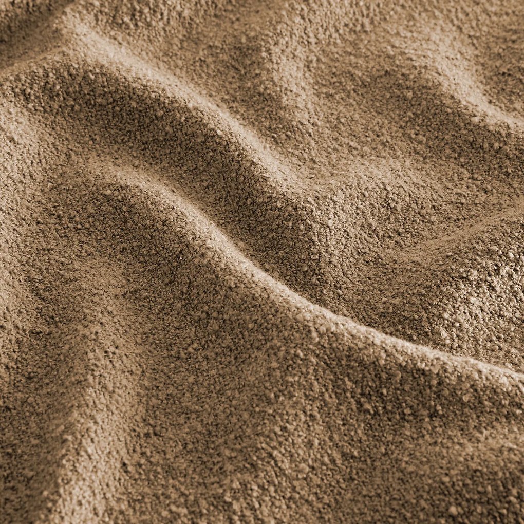 Bouclé gordijn, verborgen patjes, Belvini