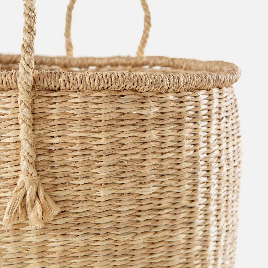 Hoge mand in zeegras, Jak