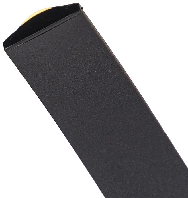 Design hanglamp zwart dimbaar incl. LED groot - Twisted