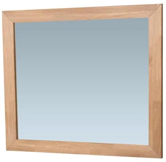 Saniclass Natural Wood spiegel 80x70x1.8cm rechthoek met doorlopend lamel Purple oak 3221PO