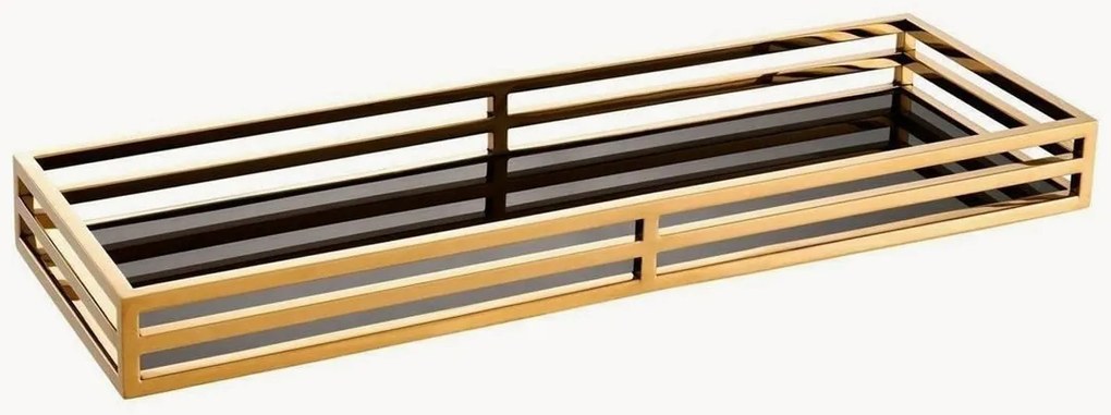 Decoratief dienblad Ersa van spiegelglas