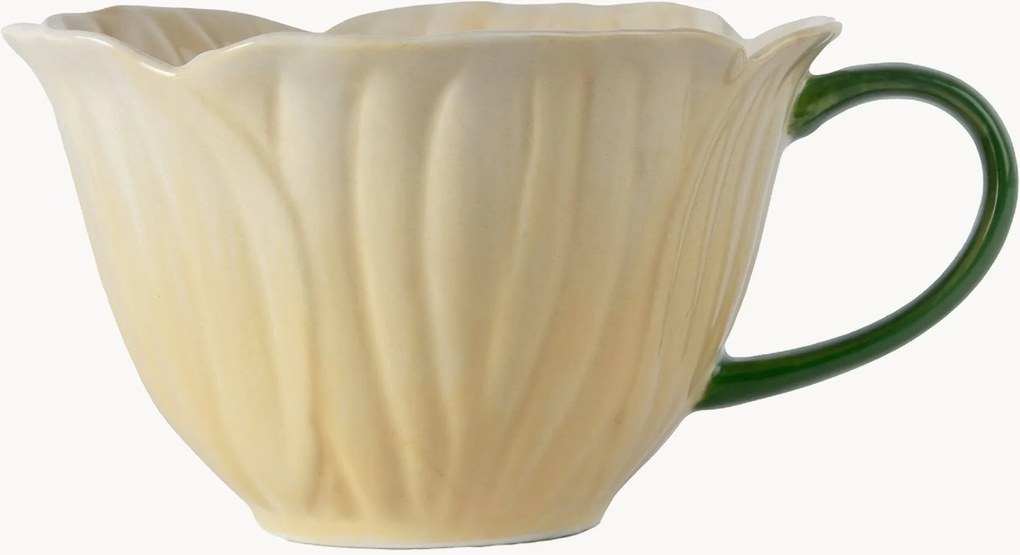 Handbeschilderde theekop Poppy