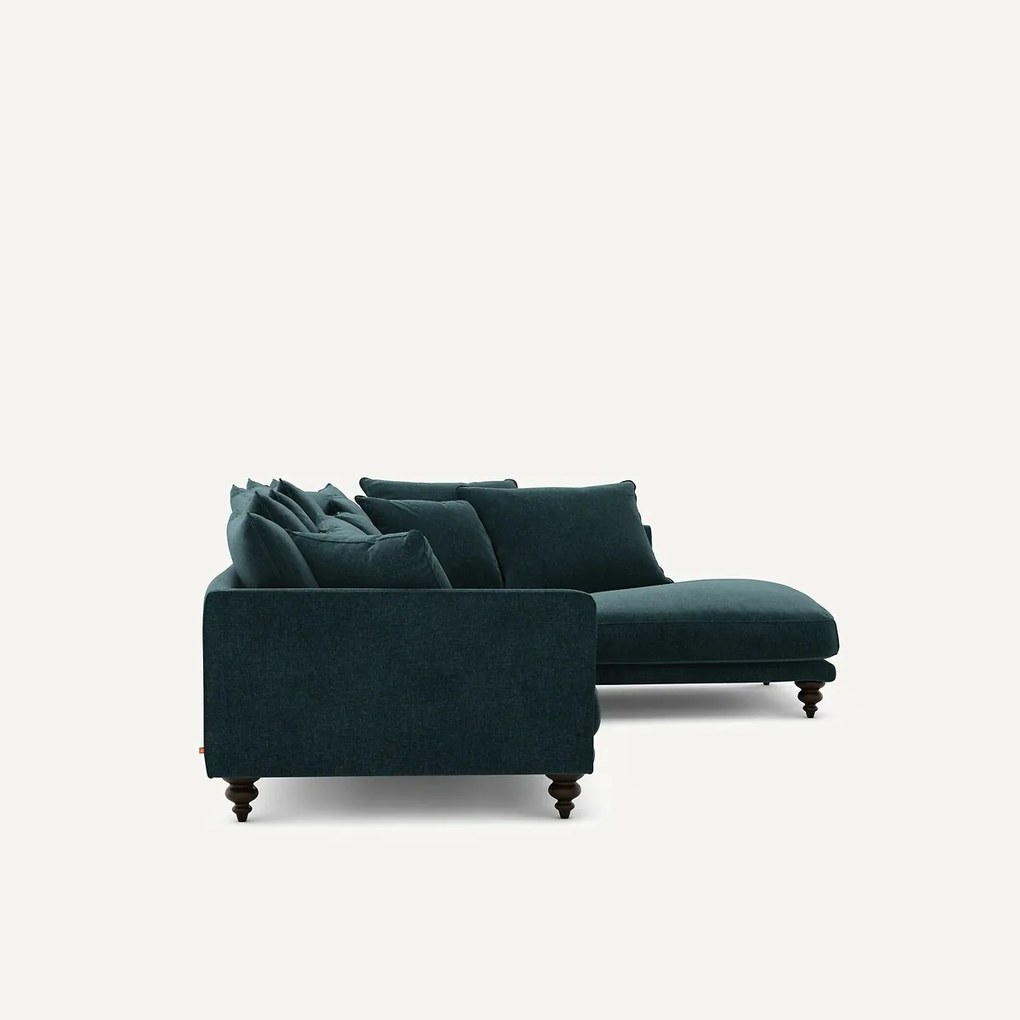 Chenille fluwelen hoekbank, Lazare