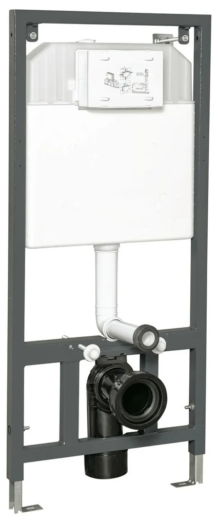 Kerra K-50 Slim toiletset met Sydney toilet, Rossa toiletzitting en Pacific drukplaat chroom
