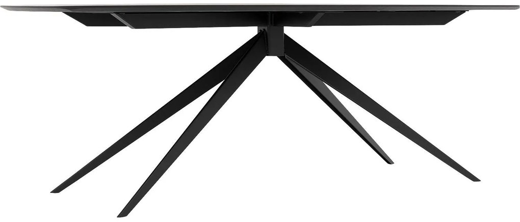 Goossens Excellent Eettafel Uniek, Semi ovaal 220 x 120 cm