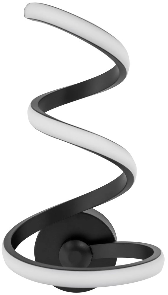 WANDLAMP LED SPRING UP APP829-W ZWART MAT