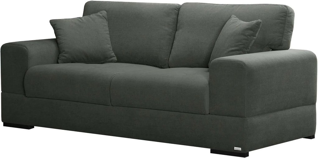 Guy Laroche Home | 3-Zitsbank Home Passion breedte 196 cm x diepte 85 cm x hoogte 85 cm donkergroen zitbanken - bekleding: | NADUVI outlet