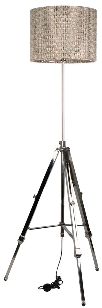 Vloerlamp Savanne Antiek Nikkel