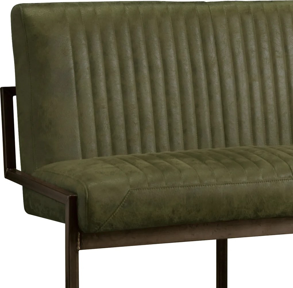 Groene Eetkamerbank 135 Cm