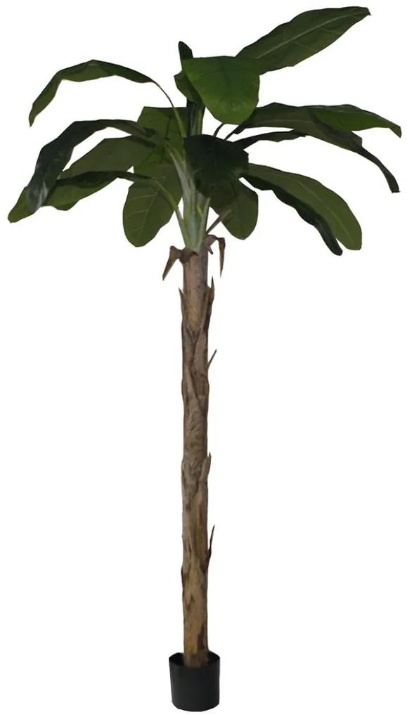 Kunstboom Banana Tree Agnes In Pot 270cm Groen - PE(polytheen) - Giga Meubel - Industrieel & robuust