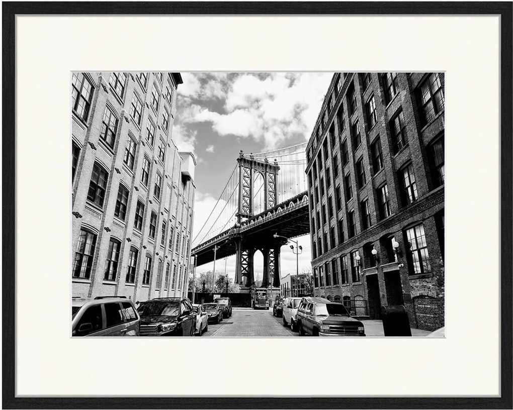 Ingelijste digitale print New York City