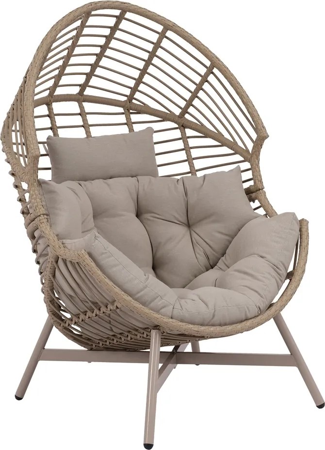 Aluminium ligbed Tulum Garden Point beige