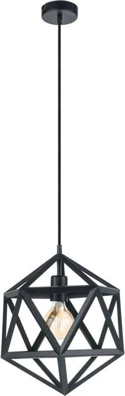 EGLO hanglamp Embleton - zwart - Ø30,5 cm - Leen Bakker